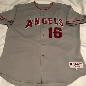 Vintage Game Worn Anaheim Angels Garret Anderson #16 Away Jersey